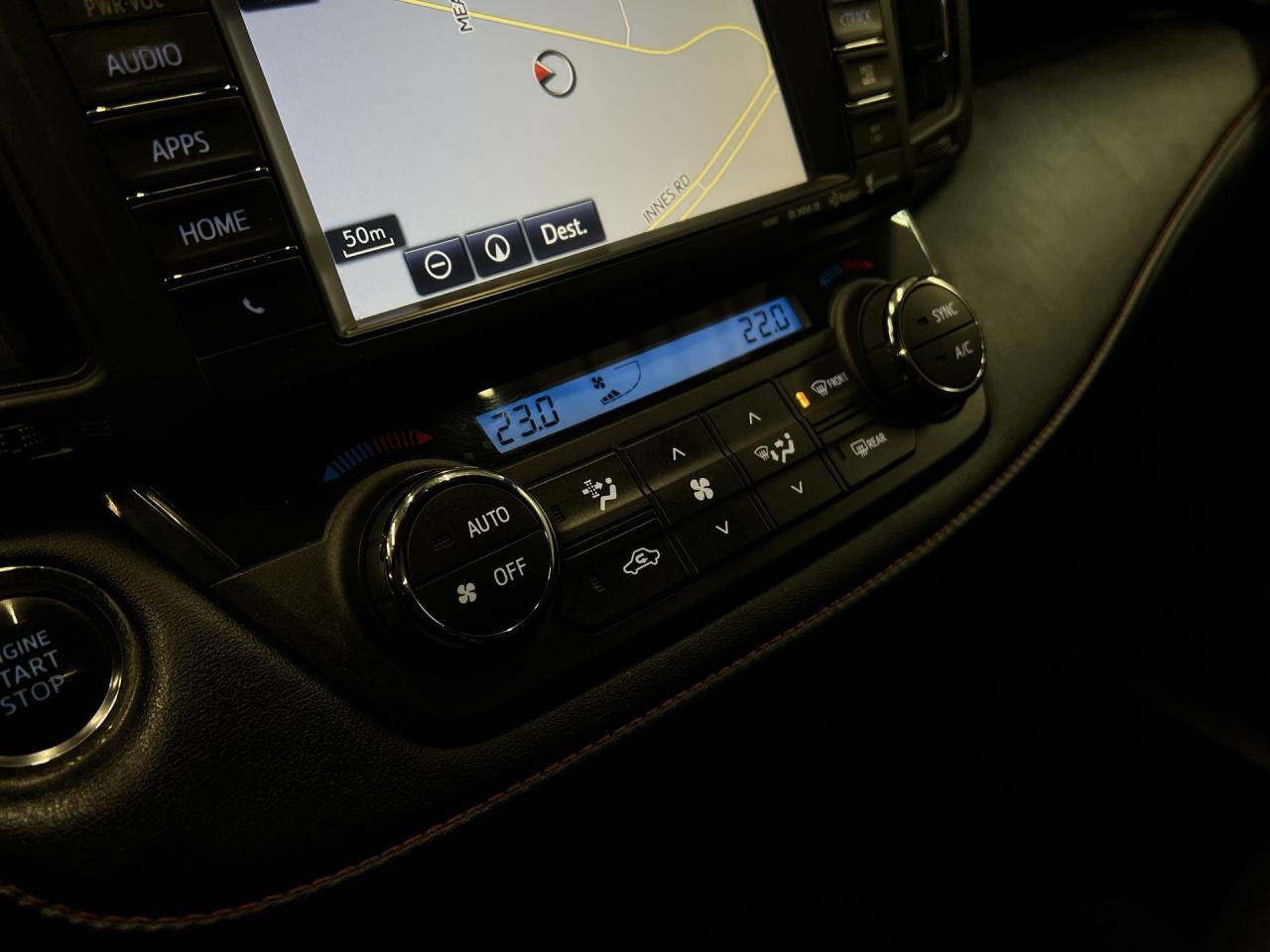 2018 Toyota RAV4 SE AWD | HTD LEATHER | SUNROOF | NAV | 18IN ALLOYS Photo