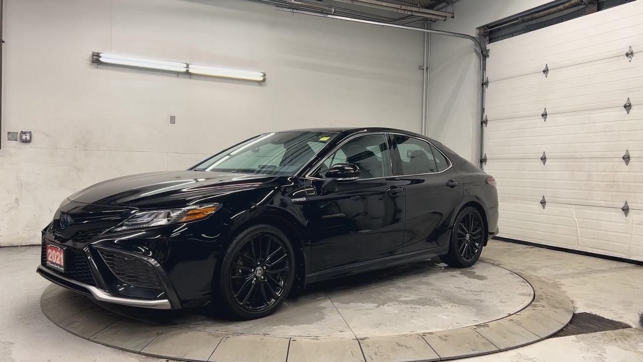 2021 Toyota Camry HYBRID XSE | HTD LEATHER | SUNROOF | CARPLAY | ALLOYS Photo