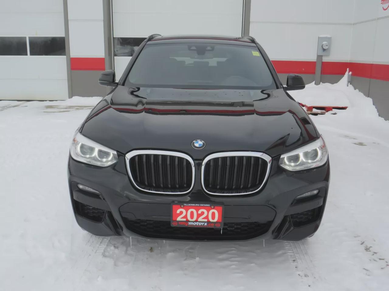 2020 BMW X3 Xdrive30I Msport Package   | Clean Title | No Accidents | Safety Certified | Fog Lights | Alloy Rims | Push Button Start | Navigation | Leather | Panoramic Sunroof | Reverse Camera | Heated Seats | Heated Steering Wheel | Power Seats | Power Lift Gate Photo