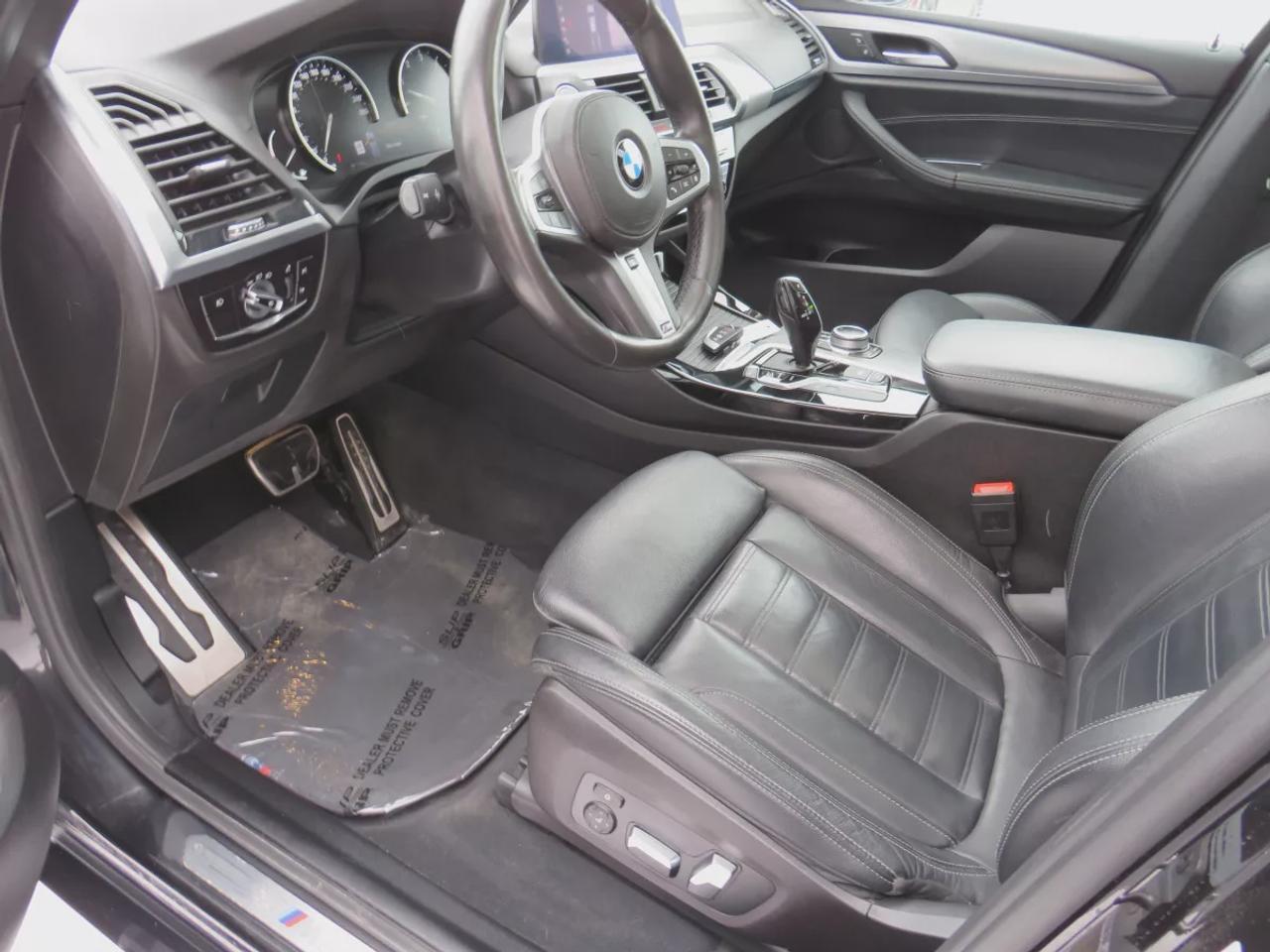 2020 BMW X3 Xdrive30I Msport Package   | Clean Title | No Accidents | Safety Certified | Fog Lights | Alloy Rims | Push Button Start | Navigation | Leather | Panoramic Sunroof | Reverse Camera | Heated Seats | Heated Steering Wheel | Power Seats | Power Lift Gate Photo3