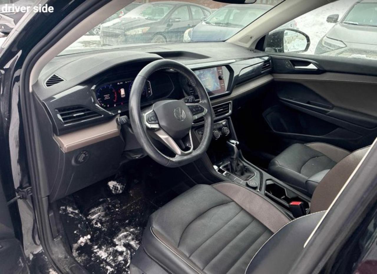 2022 Volkswagen Taos Highline 4Motion AWD | Leather | Pano Roof | Heated Seats + Steering | Beats Audio | and More ! Photo2