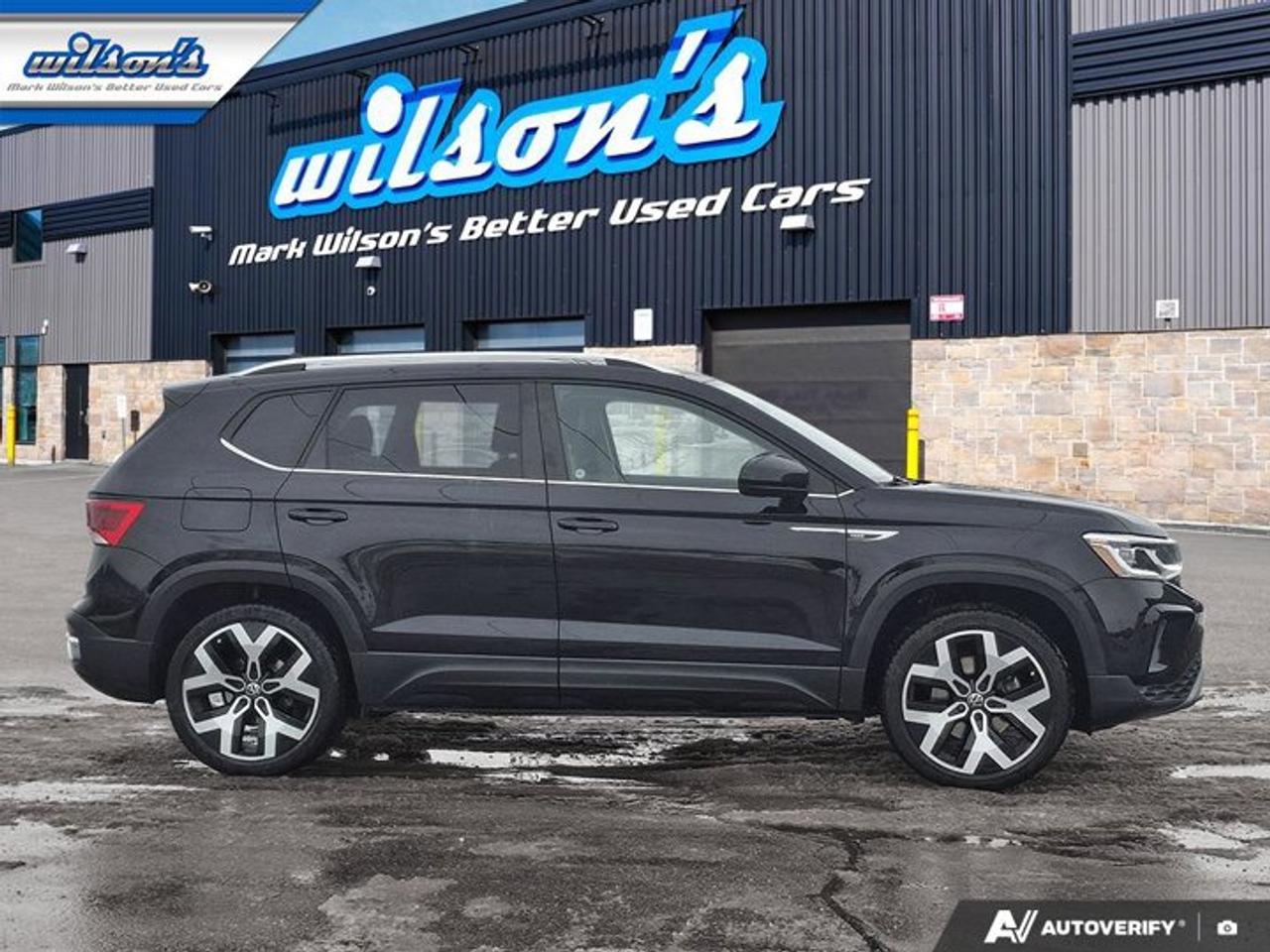 2022 Volkswagen Taos Highline 4Motion AWD | Leather | Pano Roof | Heated Seats + Steering | Beats Audio | and More ! Photo