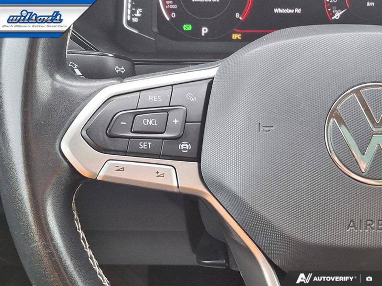 2022 Volkswagen Taos Highline 4Motion AWD | Leather | Pano Roof | Heated Seats + Steering | Beats Audio | and More ! Photo