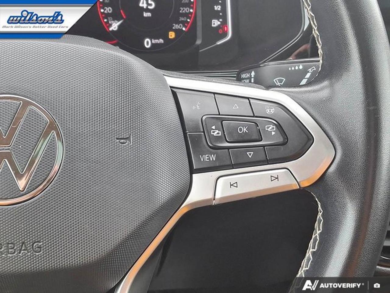 2022 Volkswagen Taos Highline 4Motion AWD | Leather | Pano Roof | Heated Seats + Steering | Beats Audio | and More ! Photo