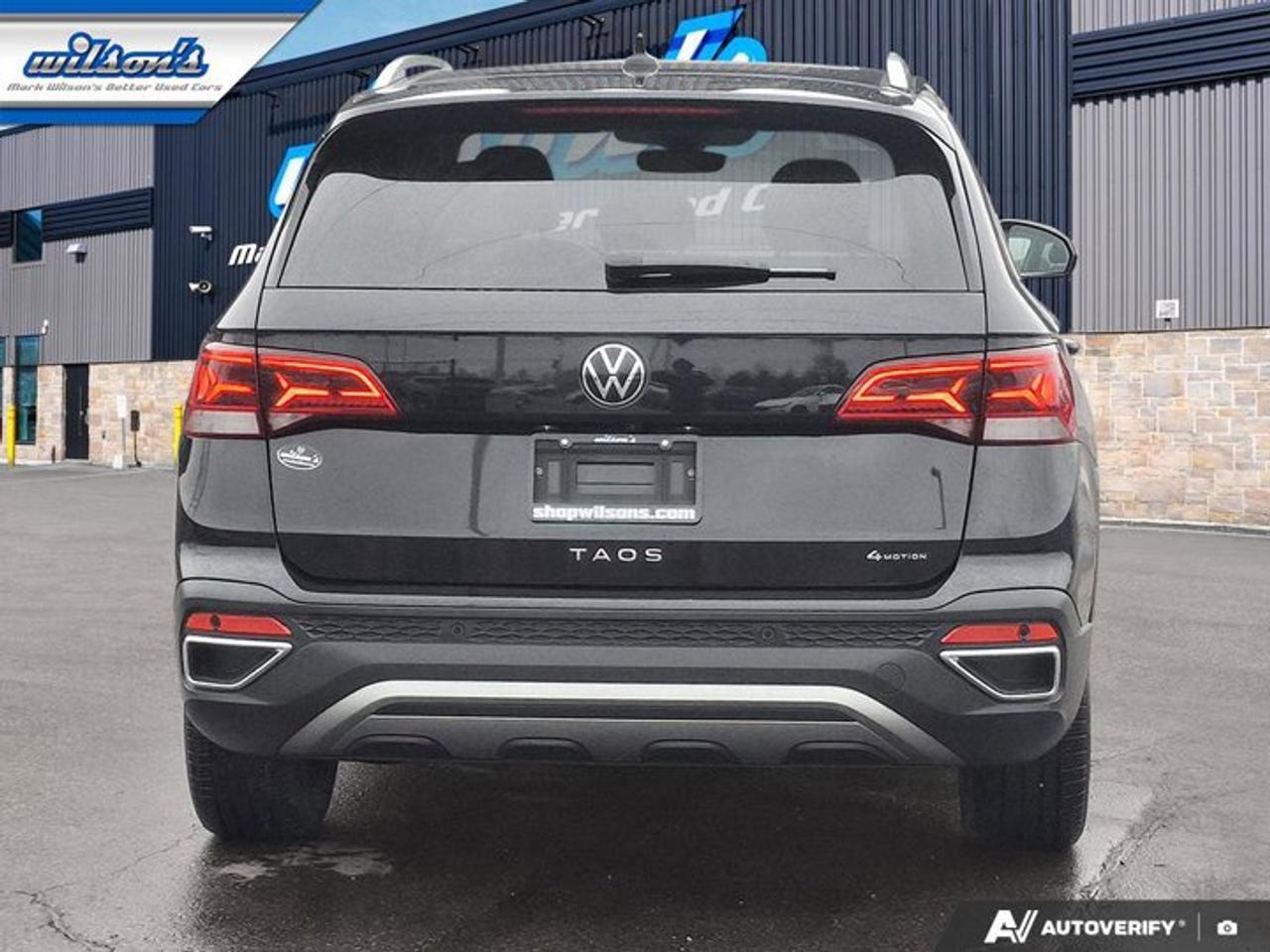 2022 Volkswagen Taos Highline 4Motion AWD | Leather | Pano Roof | Heated Seats + Steering | Beats Audio | and More ! Photo3