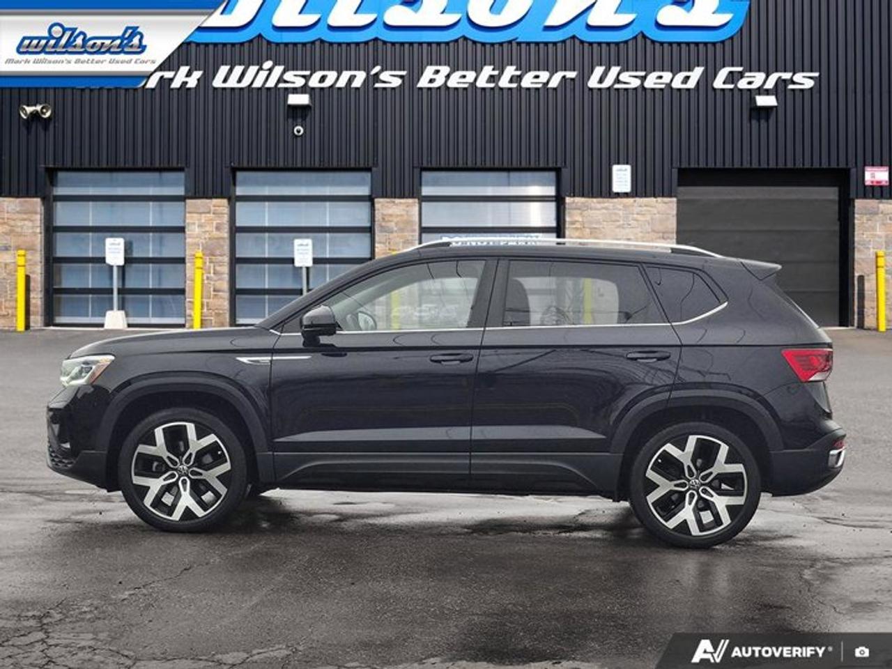 2022 Volkswagen Taos Highline 4Motion AWD | Leather | Pano Roof | Heated Seats + Steering | Beats Audio | and More ! Photo