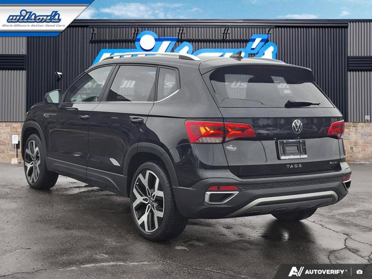 2022 Volkswagen Taos Highline 4Motion AWD | Leather | Pano Roof | Heated Seats + Steering | Beats Audio | and More ! Photo2