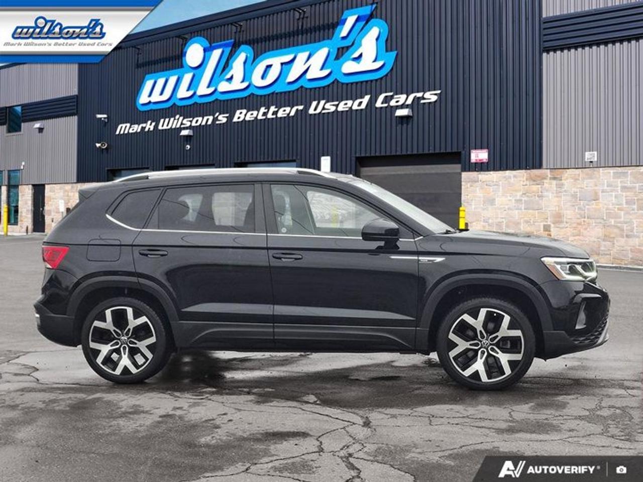 2022 Volkswagen Taos Highline 4Motion AWD | Leather | Pano Roof | Heated Seats + Steering | Beats Audio | and More ! Photo