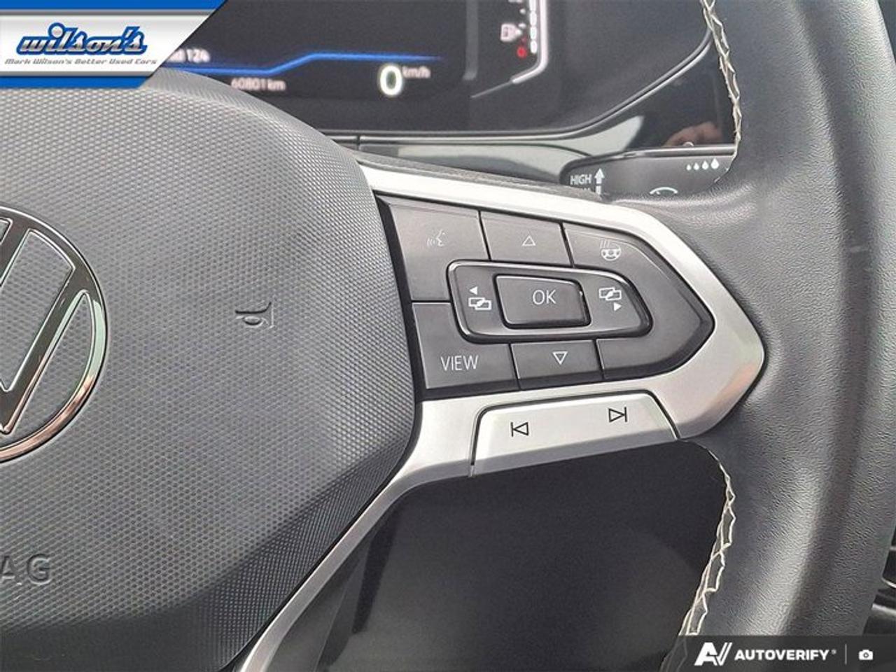 2022 Volkswagen Taos Highline 4Motion AWD | Leather | Pano Roof | Heated Seats + Steering | Beats Audio | and More ! Photo