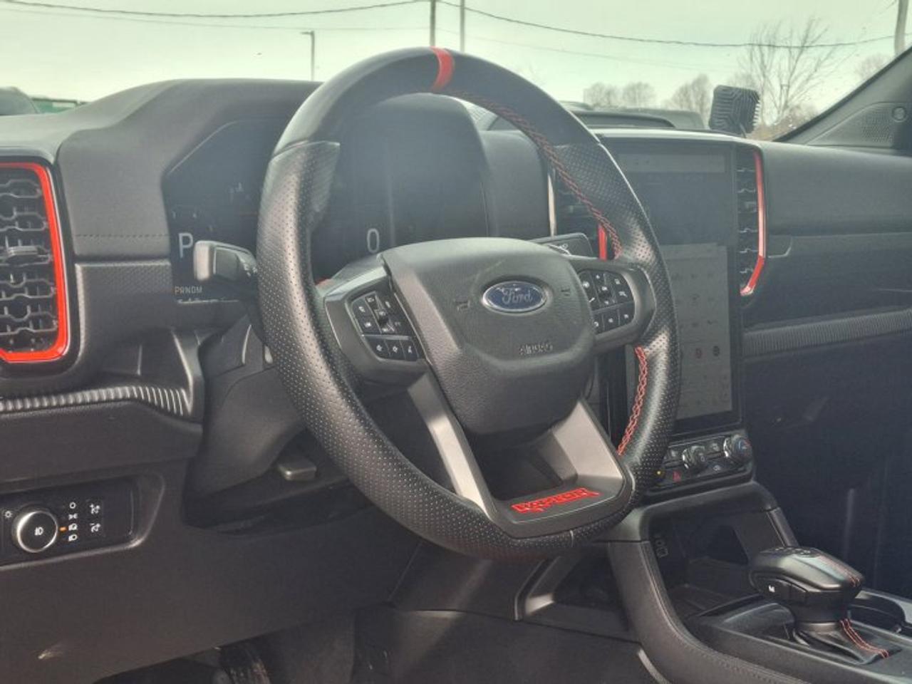 2024 Ford Ranger Raptor Crew 4X4 | 3.0L EcoBoost | Leather | 360 Camera | Spray-in Liner | Adaptive Cruise and More ! Photo