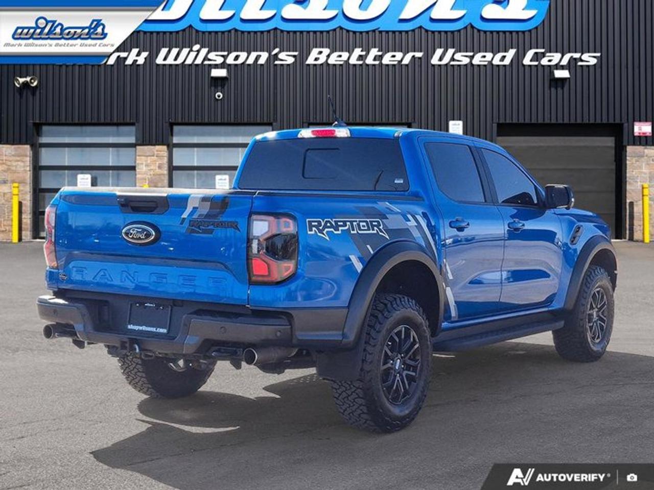2024 Ford Ranger Raptor Crew 4X4 | 3.0L EcoBoost | Leather | 360 Camera | Spray-in Liner | Adaptive Cruise and More ! Photo4