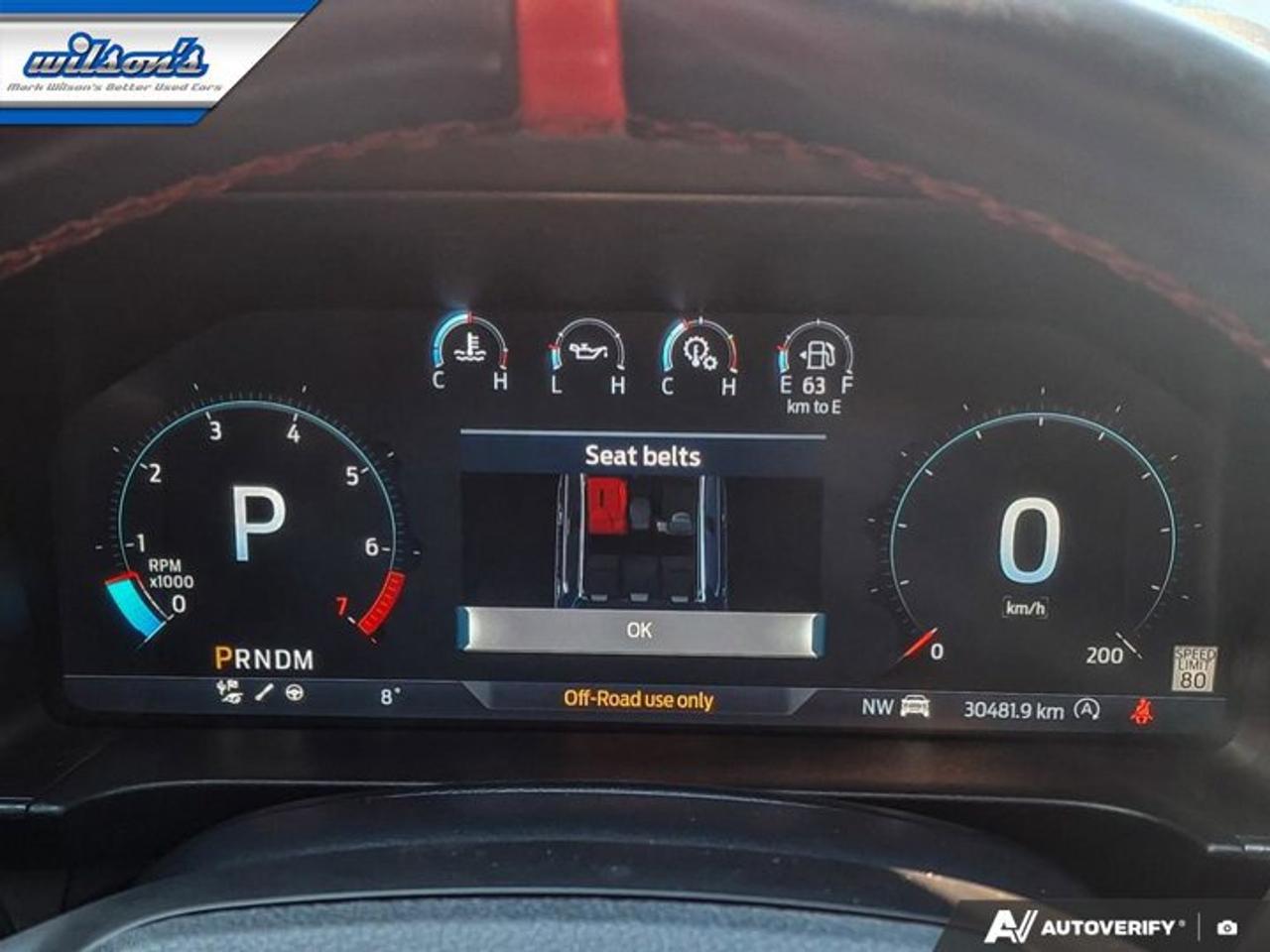 2024 Ford Ranger Raptor Crew 4X4 | 3.0L EcoBoost | Leather | 360 Camera | Spray-in Liner | Adaptive Cruise and More ! Photo