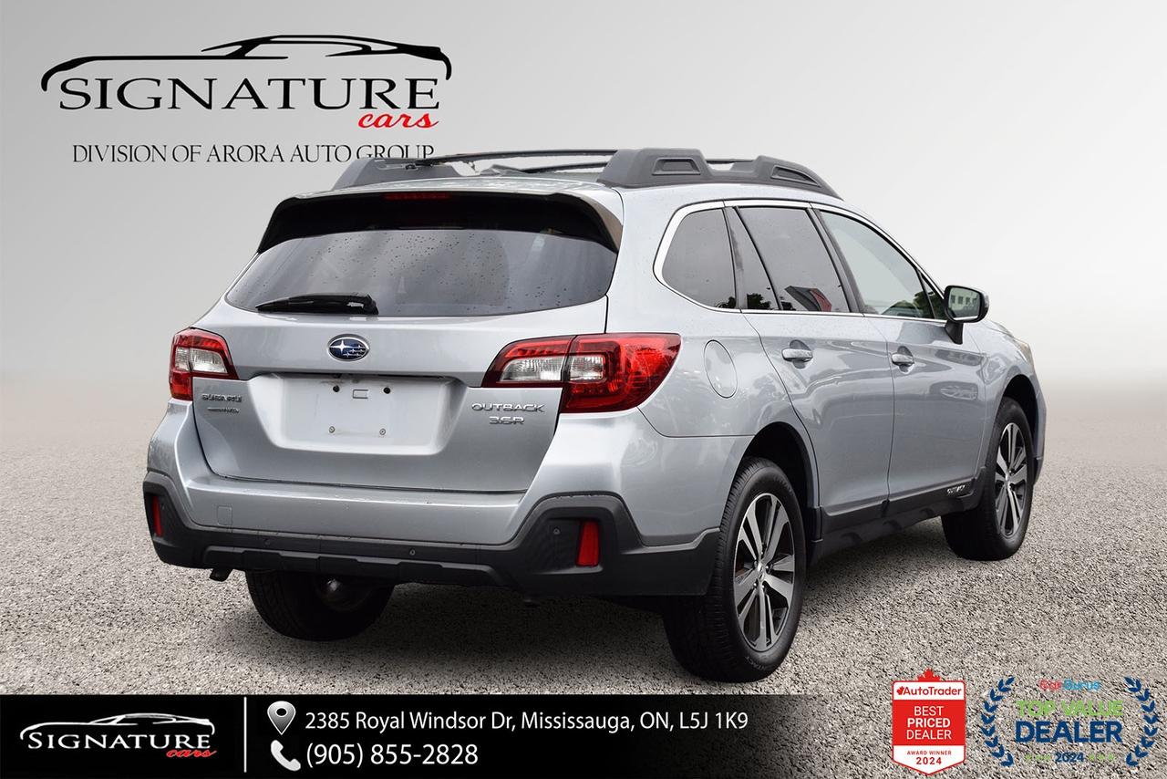 2018 Subaru Outback Limited SUNROOF EYESIGHT LEATHER Photo3