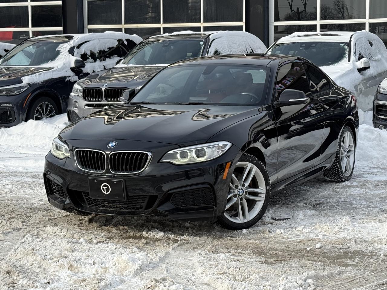 2016 BMW 2-Series //M PKG | RED LEATHER | SUNROOF | HEATED STEERING Photo