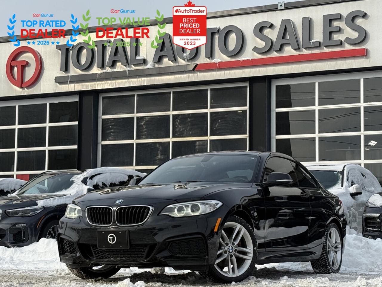 2016 BMW 2-Series //M PKG | RED LEATHER | SUNROOF | HEATED STEERING Photo0