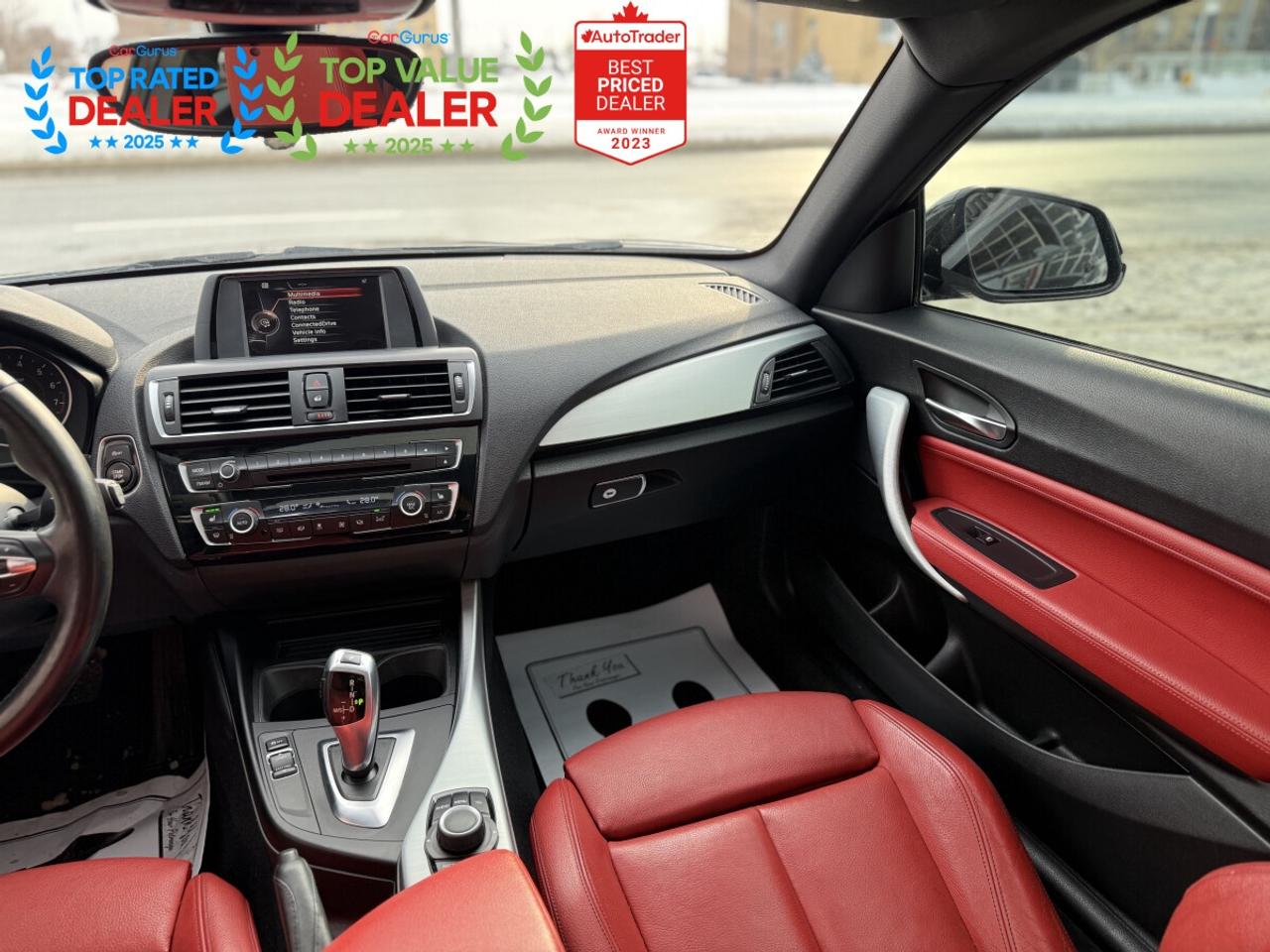 2016 BMW 2-Series //M PKG | RED LEATHER | SUNROOF | HEATED STEERING Photo