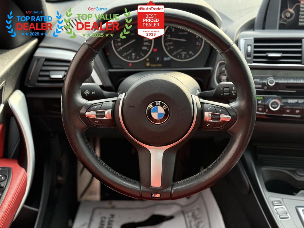 2016 BMW 2-Series //M PKG | RED LEATHER | SUNROOF | HEATED STEERING Photo