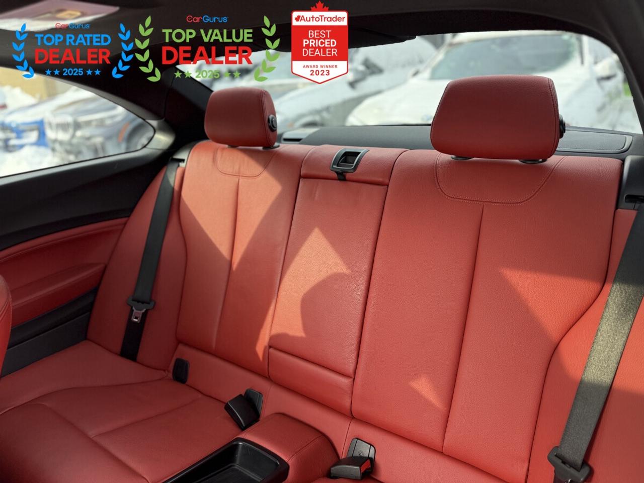 2016 BMW 2-Series //M PKG | RED LEATHER | SUNROOF | HEATED STEERING Photo
