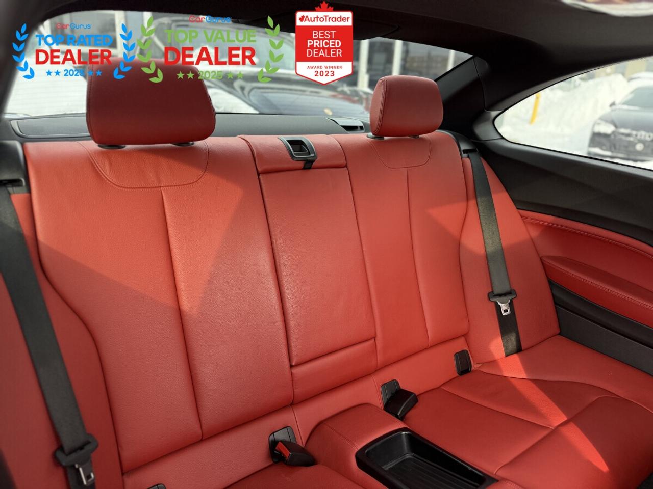 2016 BMW 2-Series //M PKG | RED LEATHER | SUNROOF | HEATED STEERING Photo