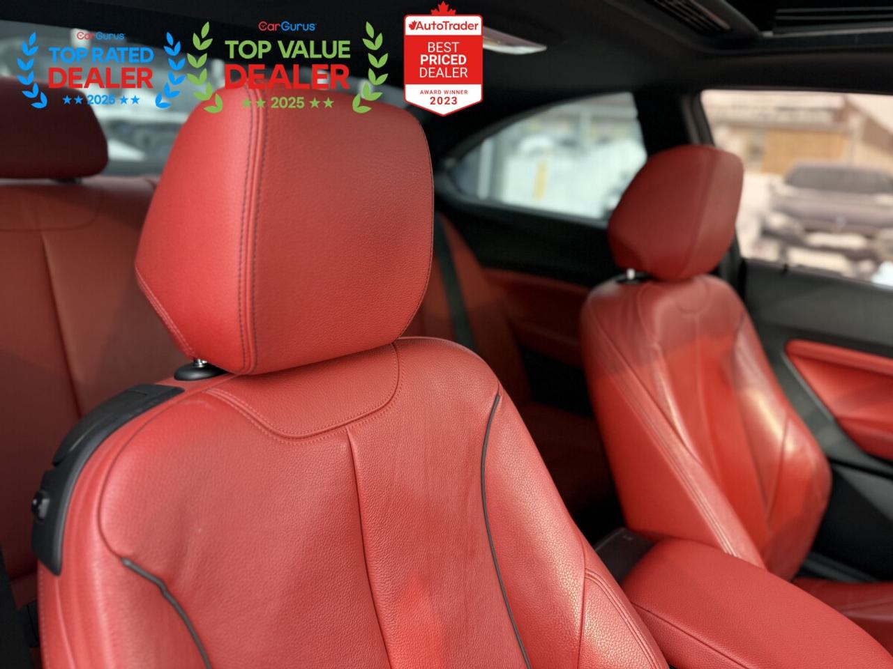 2016 BMW 2-Series //M PKG | RED LEATHER | SUNROOF | HEATED STEERING Photo