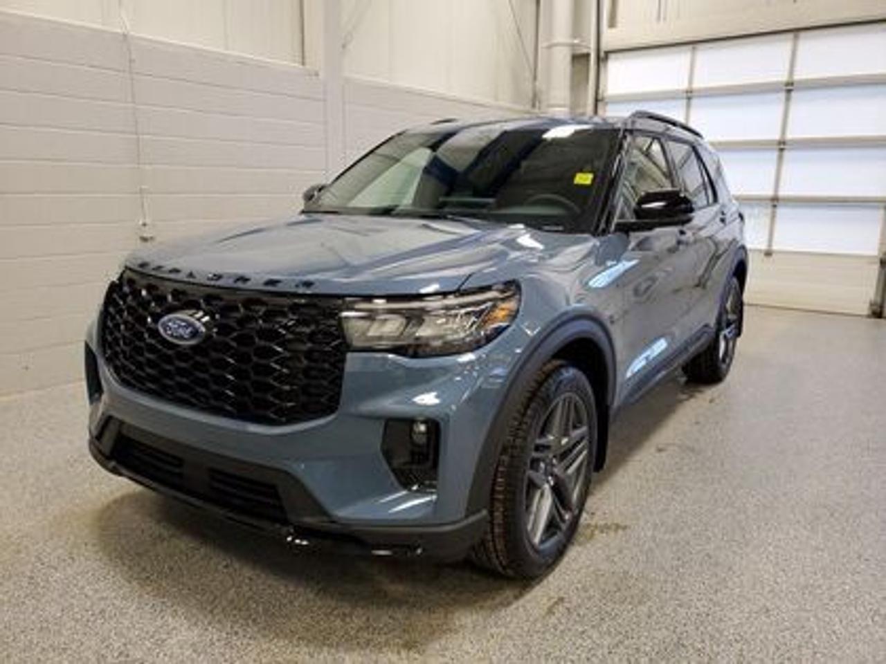 The 2026 Ford Explorer ST-Line 300A 4WD, finished in stunning Vapor Blue. Powered by the efficient and robust 2.3L EcoBoost® I-4 engine paired with a 10-speed automatic transmission, this SUV delivers an exhilarating 300 horsepower and 310 ft-lbs of torque, while maintaining exceptional 10.4L/100km (27 miles per gallon) combined highway/city fuel economy.

Key Features:
Class III Trailer Tow Package
360-Degree Camera 
Ford Co-Pilot360 Assist 2.0 
Adaptive Cruise Control 
Evasive Steering Assist
13.2 Touchscreen 
Apple CarPlay® 
Android Auto
Unique ST-Line interior with red stitching
Heated front Captains Chairs
BLIS® (Blind Spot Information System) with Cross-Traffic Alert.
Lane-Keeping System 
Rear View Camera with Reverse Brake Assist
BlueCruise
Premium Package
ST-Line Street Pack
18 Spare Wheel and Jack Kit

Whether youre exploring Saskatchewans challenging terrain or navigating city streets, the 2026 Ford Explorer ST-Line is designed to handle it all with style and confidence. Experience the thrill of the 2026 Ford Explorer ST-Line Bennett Dunlop Ford. With customer-first perks like no admin fees, transparent pricing, we aim to make your car-buying experience effortless and enjoyable. Explore our inventory today and redefine your driving experience.

At Moose Jaw Ford, we're driving change all across Saskatchewan! We are Moose Jaw's prime destination for everything automotive. We pride ourselves by consistently providing the highest quality customer experience  every single time. Because of this commitment, and the love of what we do, Moose Jaw Ford is the recipient of multiple President's Club Awards and is recognized as one of Canada's Best Managed Companies. We are dedicated to building long lasting relationships. You can trust that our trained service technicians will take excellent care of you and your vehicle when you visit our service department. Come visit us today at 1010 North Service Road..