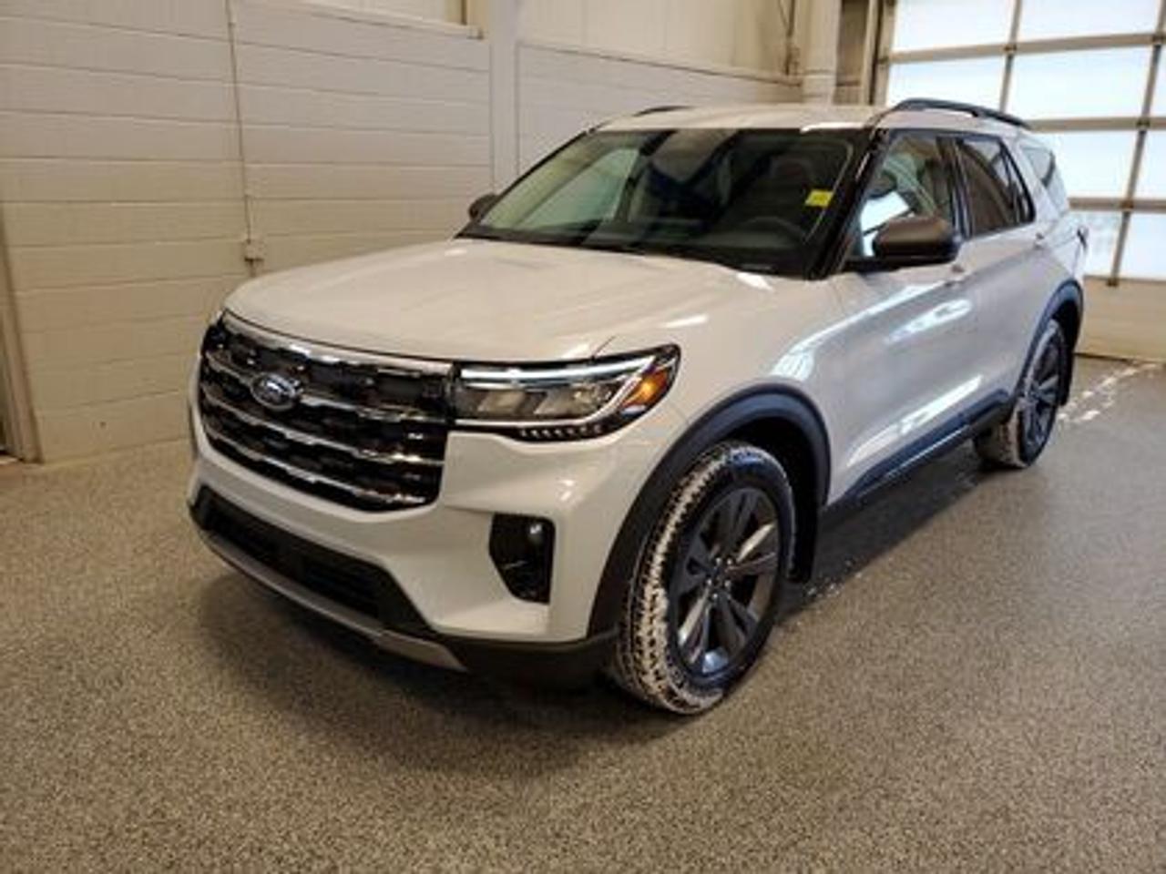 This all-new 2026 Ford Explorer Active 200A shines brilliantly in Space White Metallic. This 6-Seat 4WD comes equipped with the 2.3L EcoBoost® I-4 engine, it produces an impressive 300 horsepower and 310 lb-ft of torque. Paired with a 10-speed automatic transmission, this SUV is rated to deliver a combined fuel economy of approximately 10.4L/100km (27 miles per gallon).

Key Features:
Terrain Management System
Ford Co-Pilot360 Assist+ 
Adaptive Cruise Control
Lane Centering Assist
SYNC® 4 W/13.2 LCD Touchscreen 
Wireless Apple CarPlay® and Android Auto
FordPass Connect 
Front Row Heated Seats 
10-Way Power Drivers Seat
Remote Start System
Second-Row Captains Chairs 
Class III Trailer Tow Package 
Ford Connectivity Package
Comfort Package
18 Spare Wheel and Jack Kit

With Saskatchewan climate, the Explorer Active is built to handle the challenging with features designed for safety, comfort, and convenience. With its advanced Ford Co-Pilot360 technology, durable materials, and spacious seating, and 4WD its the perfect SUV for navigating Canadian roads.

At Moose Jaw Ford, we're driving change all across Saskatchewan! We are Moose Jaw's prime destination for everything automotive. We pride ourselves by consistently providing the highest quality customer experience  every single time. Because of this commitment, and the love of what we do, Moose Jaw Ford is the recipient of multiple President's Club Awards and is recognized as one of Canada's Best Managed Companies. We are dedicated to building long lasting relationships. You can trust that our trained service technicians will take excellent care of you and your vehicle when you visit our service department. Come visit us today at 1010 North Service Road.