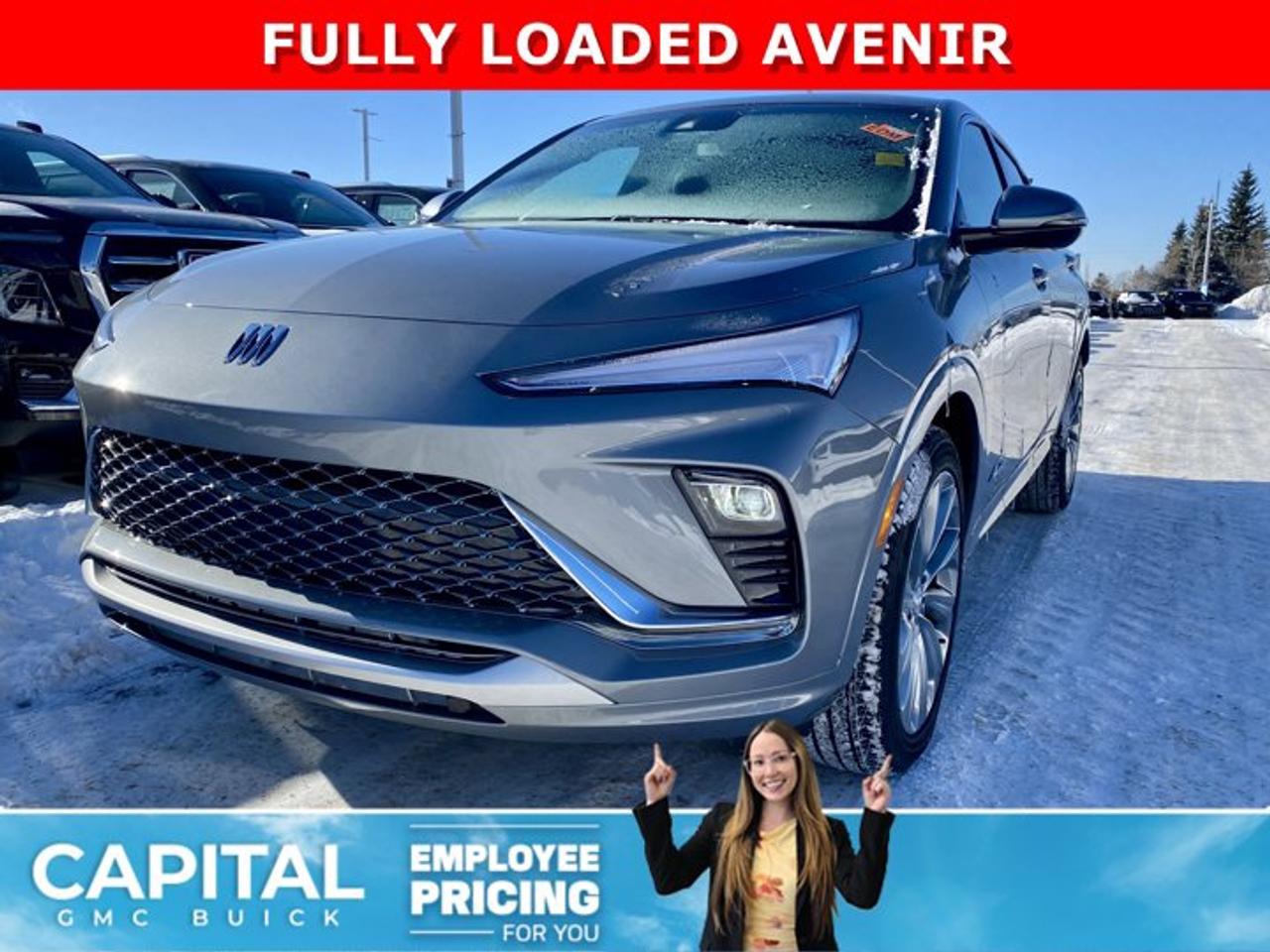 Take a look at this 2026 Buick Envista AVENIR! Fully loaded with options like Heated Seats, Heated Steering, Remote Start, Power Sunroof, Experience Buick Package, Rear Park Assist, Advanced Technology Package, Ultrawide 11 diagonal HD colour touchscreen, Adaptive Cruise Control, Lane Change Alert with Side Blind Zone, Wireless Apple CarPlay/Wireless Android Auto, and so much more....Ask for the Internet Department for more information or book your test drive today! Text 507-585-4395 for fast answers at your fingertips!AMVIC Licensed Dealer - Licence Number B1044900