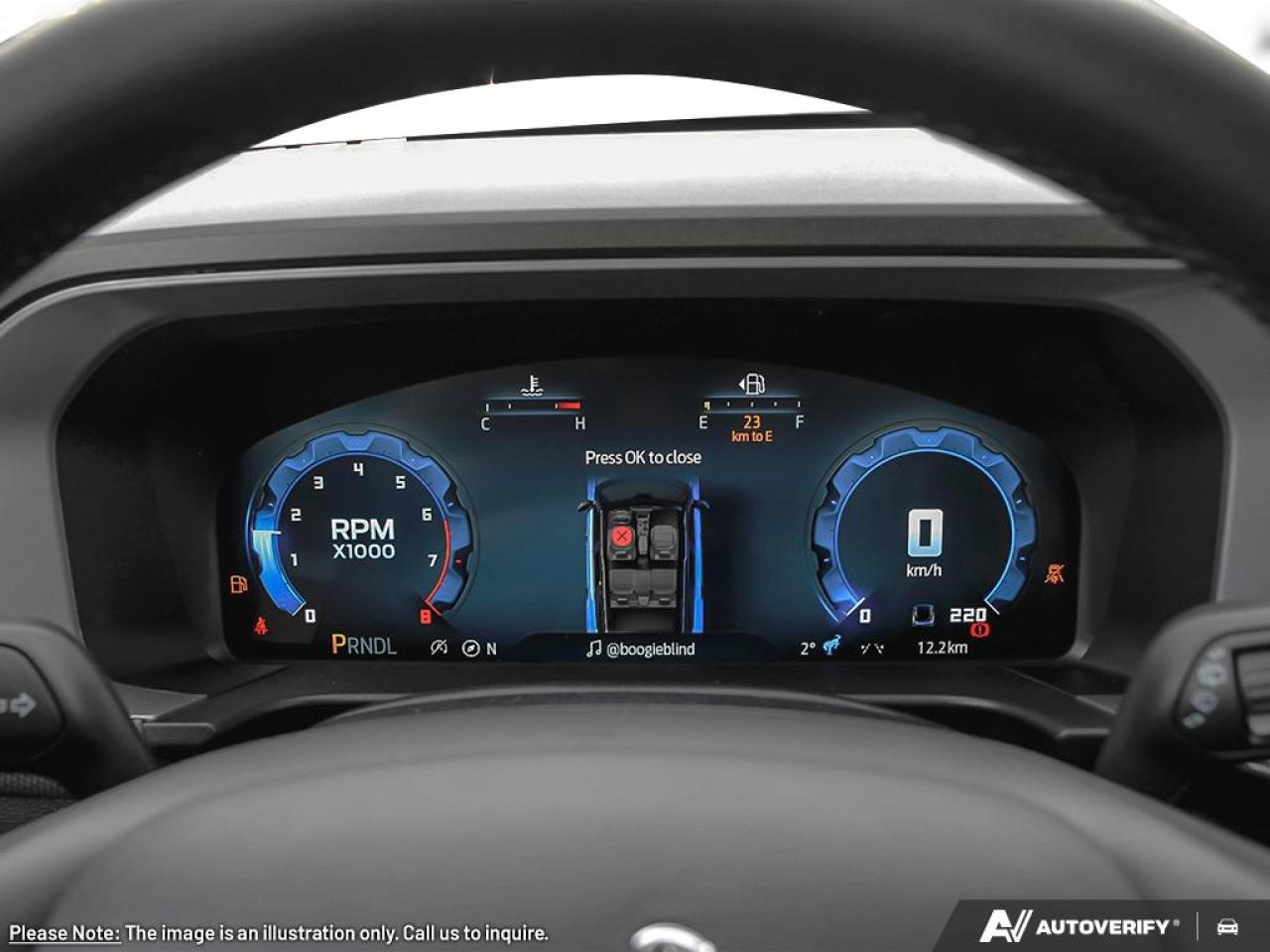 2025 Ford Bronco Sport Outer Banks Equipment Group 300A|CARBONIZED GREY|UNSTOPPABLE CLOTH PLATINUM BLUE|ORDER CODE      300A|1.5L ECO ENG|8-SPD AUTO|OUTER BANKS TECH PKG| Photo