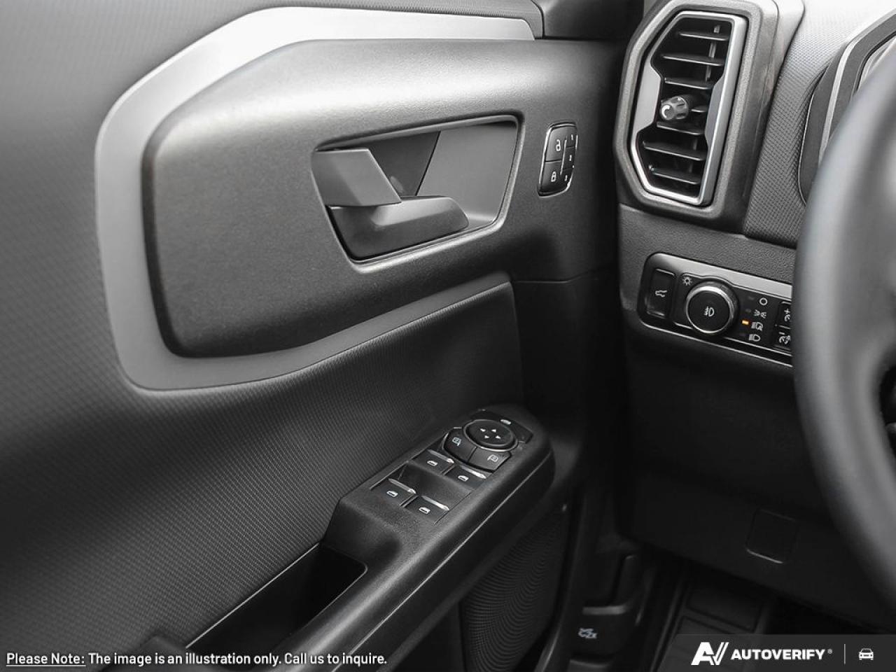 2025 Ford Bronco Sport Outer Banks Equipment Group 300A|CARBONIZED GREY|UNSTOPPABLE CLOTH PLATINUM BLUE|ORDER CODE      300A|1.5L ECO ENG|8-SPD AUTO|OUTER BANKS TECH PKG| Photo