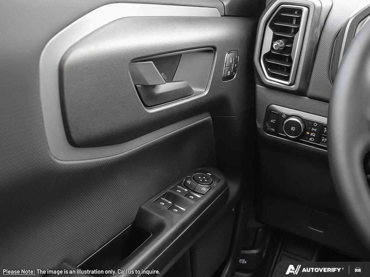 2025 Ford Bronco Sport Outer Banks Equipment Group 300A|CARBONIZED GREY|UNSTOPPABLE CLOTH PLATINUM BLUE|ORDER CODE      300A|1.5L ECO ENG|8-SPD AUTO|OUTER BANKS TECH PKG| Photo