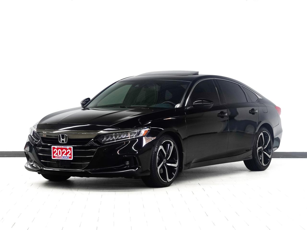 2022 Honda Accord SPORT | Leather | Sunroof | BSM | ACC | CarPlay