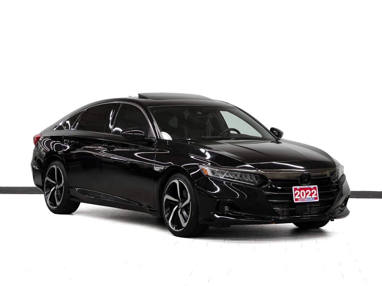 2022 Honda Accord SPORT | Leather | Sunroof | BSM | ACC | CarPlay Photo0