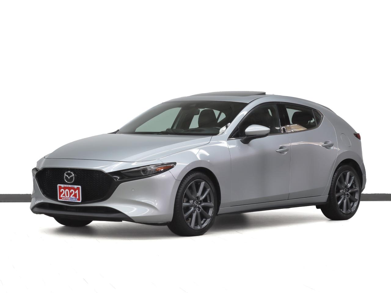 2021 Mazda MAZDA3 GT | Nav | Leather | Sunroof | BSM | ACC | CarPlay