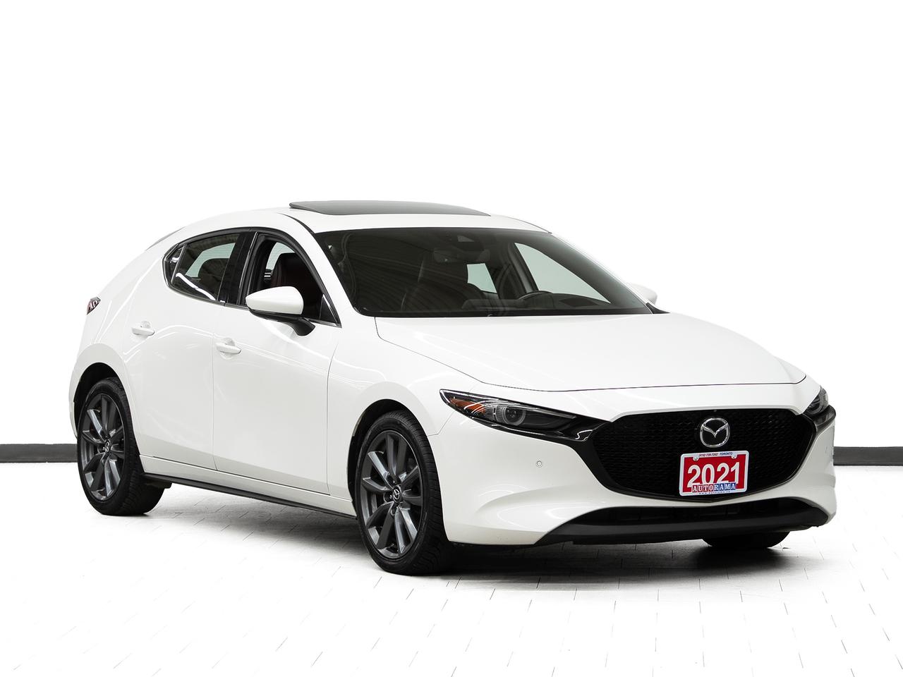 2021 Mazda MAZDA3 GT | Nav | Leather | Sunroof | BSM | ACC | CarPlay