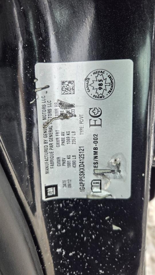 2013 Buick Verano CONVENIENCE, LEATHER, 2 SETS OF WHEEL, AS IS Photo