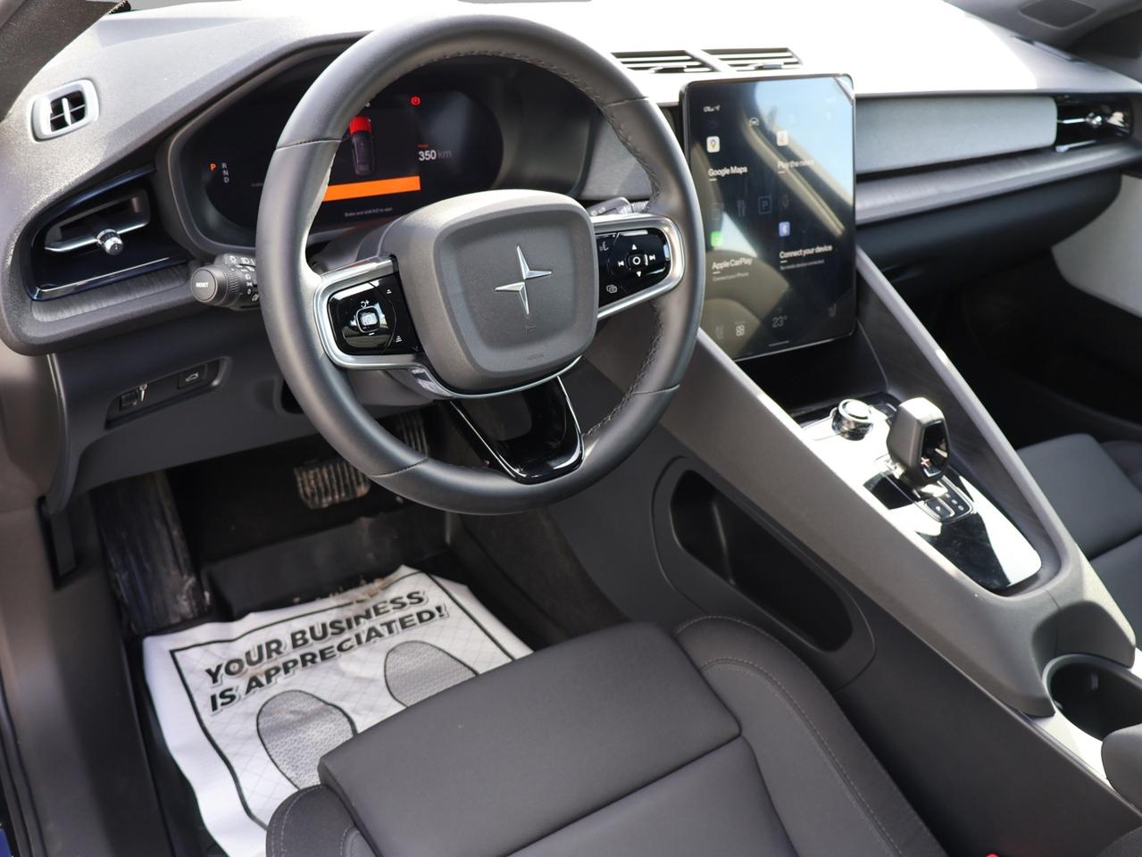 2021 Polestar 2 LAUNCH EDITION AWD CERTIFIED *ACCIDENT FREE* CAMERA NAV BLUETOOTH LEATHER HEATED SEATS SUNROOF CRUISE ALLOYS Photo