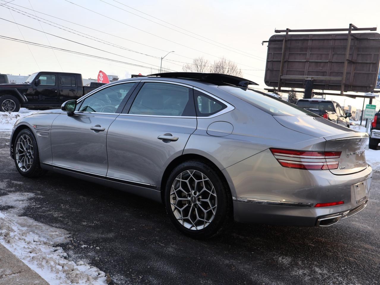 2023 Genesis G80 2.5T ADVANCED AWD CERTIFIED *ACCIDENT FREE* CAMERA NAV BLUETOOTH LEATHER HEATED SEATS PANO ROOF CRUISE ALLOYS Photo