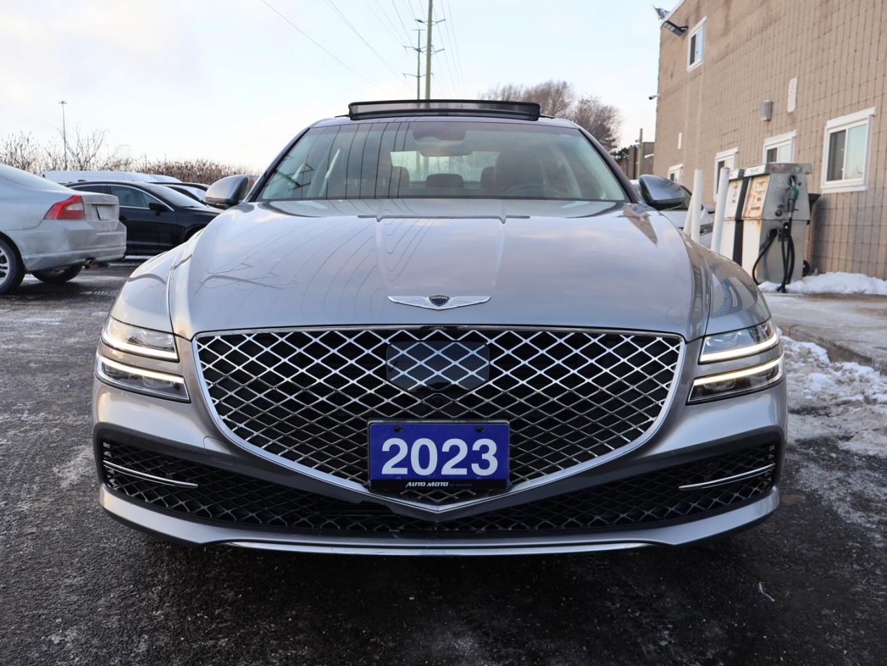 2023 Genesis G80 2.5T ADVANCED AWD CERTIFIED *ACCIDENT FREE* CAMERA NAV BLUETOOTH LEATHER HEATED SEATS PANO ROOF CRUISE ALLOYS Photo2