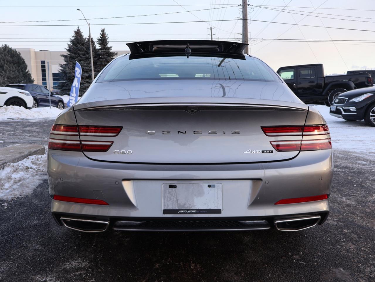 2023 Genesis G80 2.5T ADVANCED AWD CERTIFIED *ACCIDENT FREE* CAMERA NAV BLUETOOTH LEATHER HEATED SEATS PANO ROOF CRUISE ALLOYS Photo