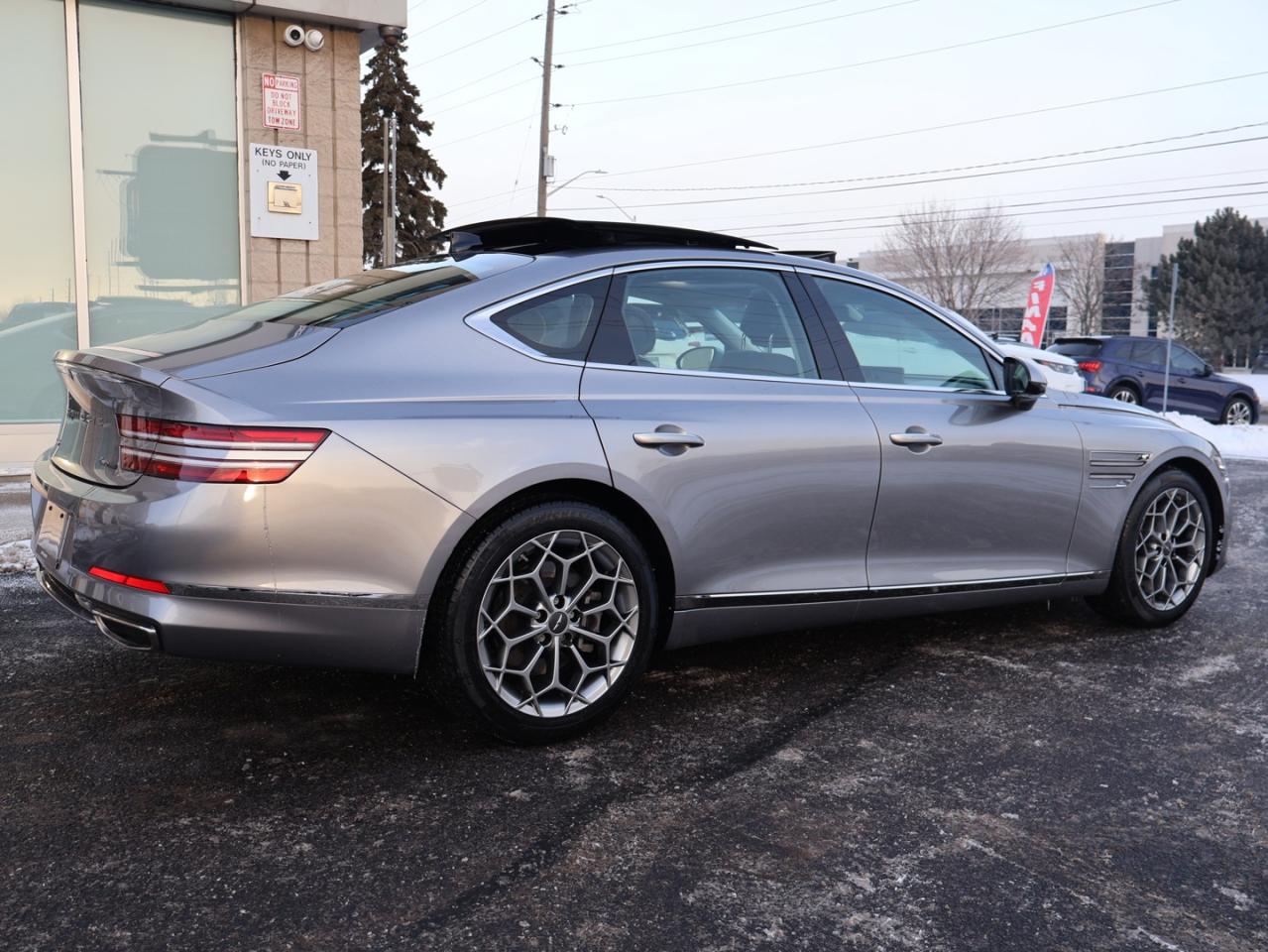 2023 Genesis G80 2.5T ADVANCED AWD CERTIFIED *ACCIDENT FREE* CAMERA NAV BLUETOOTH LEATHER HEATED SEATS PANO ROOF CRUISE ALLOYS Photo
