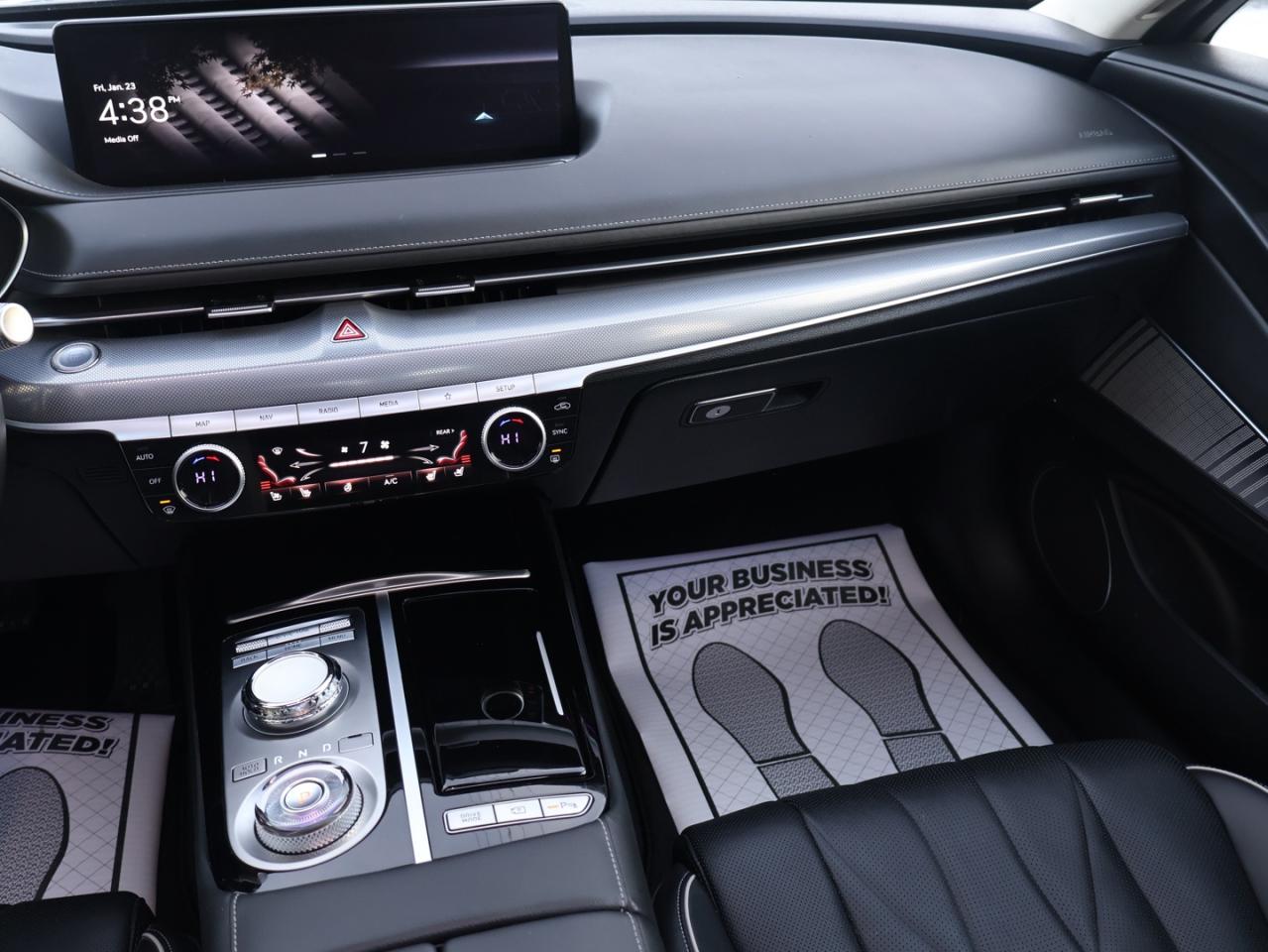 2023 Genesis G80 2.5T ADVANCED AWD CERTIFIED *ACCIDENT FREE* CAMERA NAV BLUETOOTH LEATHER HEATED SEATS PANO ROOF CRUISE ALLOYS Photo