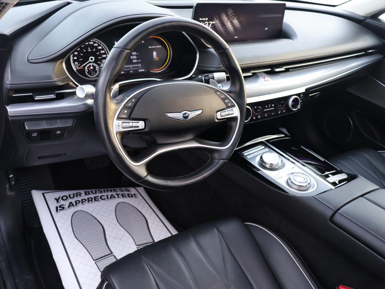 2023 Genesis G80 2.5T ADVANCED AWD CERTIFIED *ACCIDENT FREE* CAMERA NAV BLUETOOTH LEATHER HEATED SEATS PANO ROOF CRUISE ALLOYS Photo