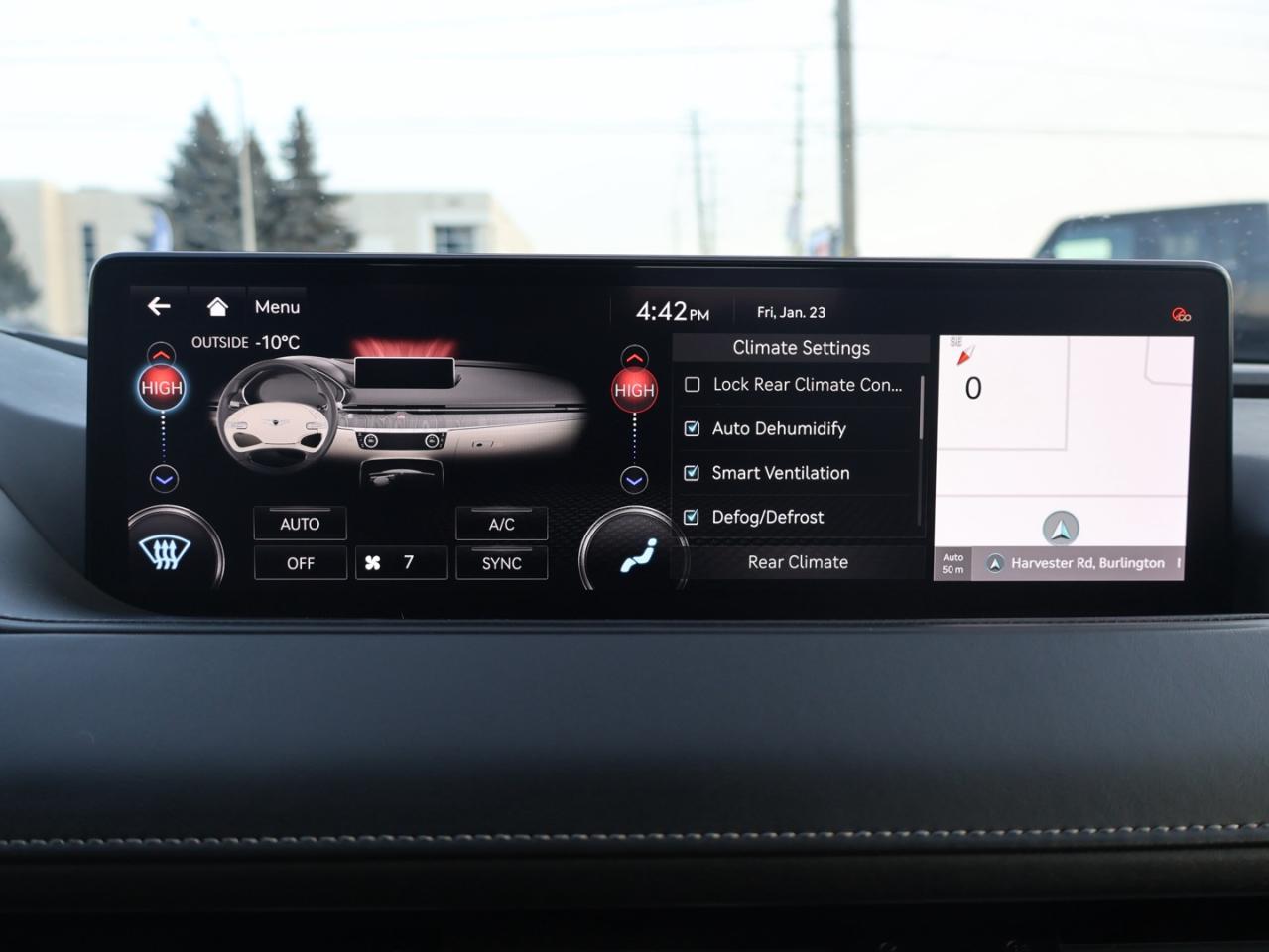 2023 Genesis G80 2.5T ADVANCED AWD CERTIFIED *ACCIDENT FREE* CAMERA NAV BLUETOOTH LEATHER HEATED SEATS PANO ROOF CRUISE ALLOYS Photo