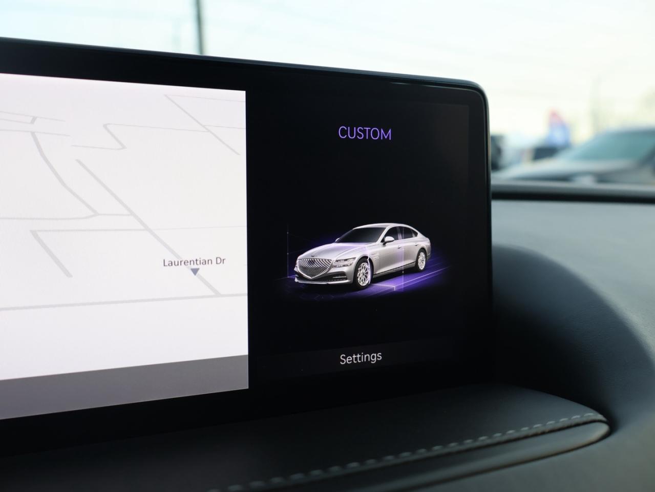 2023 Genesis G80 2.5T ADVANCED AWD CERTIFIED *ACCIDENT FREE* CAMERA NAV BLUETOOTH LEATHER HEATED SEATS PANO ROOF CRUISE ALLOYS Photo