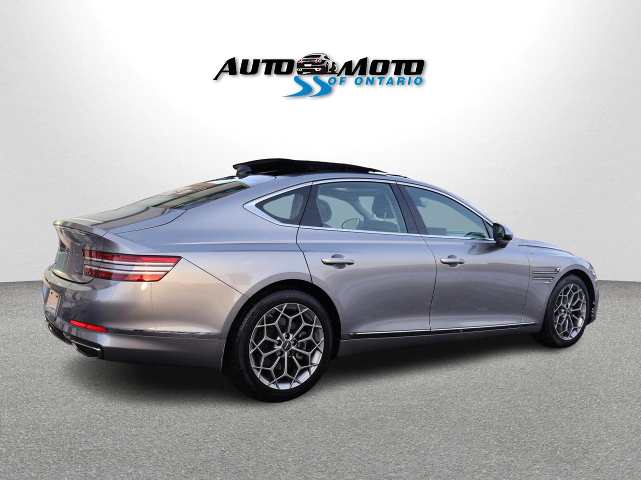 2023 Genesis G80 2.5T ADVANCED AWD CERTIFIED *ACCIDENT FREE* CAMERA NAV BLUETOOTH LEATHER HEATED SEATS PANO ROOF CRUISE ALLOYS Photo