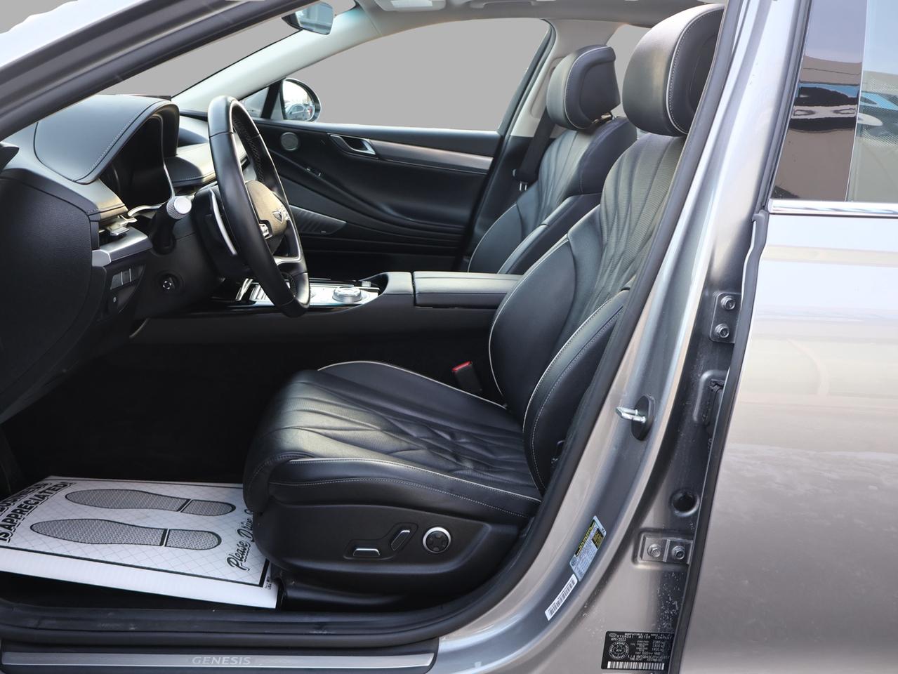 2023 Genesis G80 2.5T ADVANCED AWD CERTIFIED *ACCIDENT FREE* CAMERA NAV BLUETOOTH LEATHER HEATED SEATS PANO ROOF CRUISE ALLOYS Photo