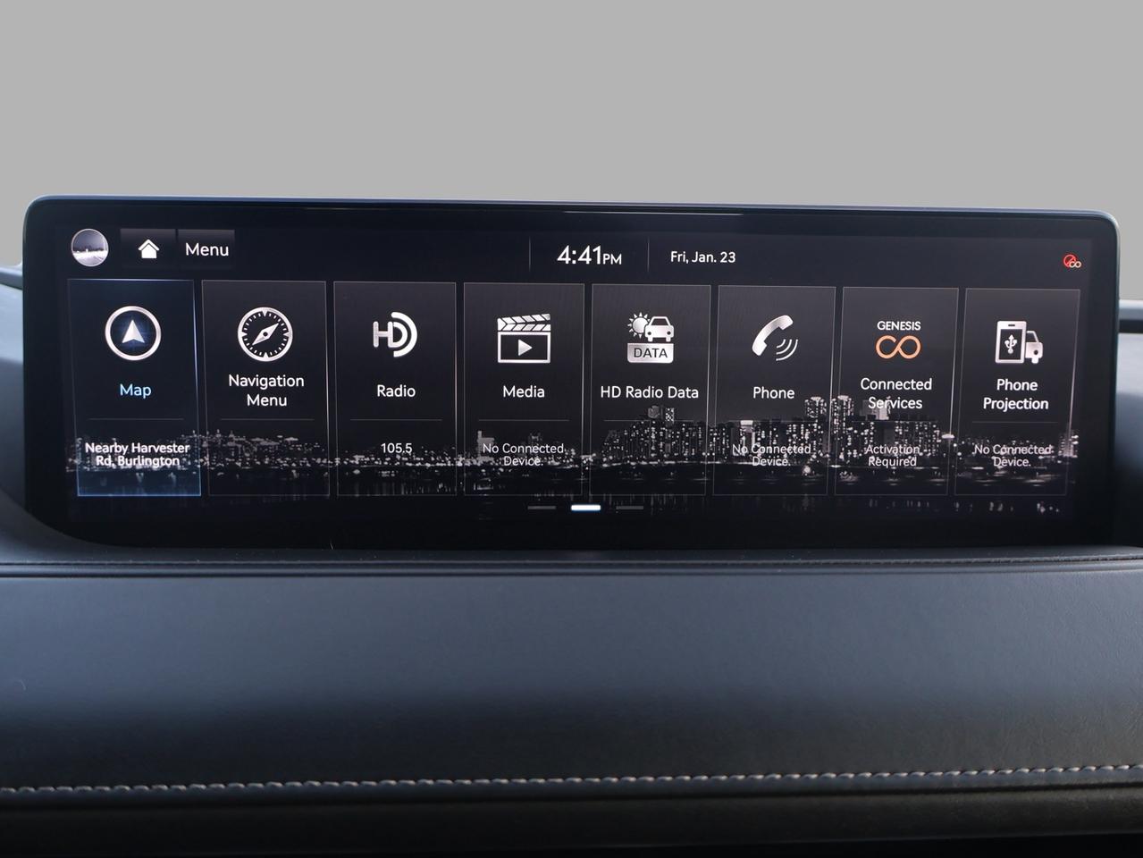 2023 Genesis G80 2.5T ADVANCED AWD CERTIFIED *ACCIDENT FREE* CAMERA NAV BLUETOOTH LEATHER HEATED SEATS PANO ROOF CRUISE ALLOYS Photo