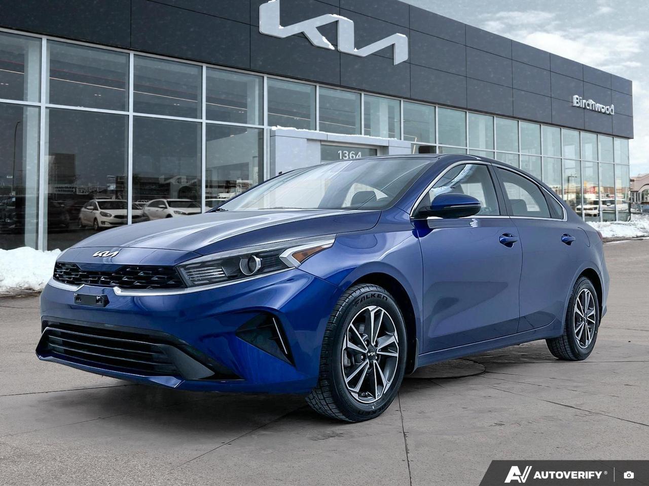 Low Kilometers!
Good Condition!
Key Features

- Wireless Phone Charger 
- Apple CarPlay and Android Auto
- Bluetooth  
- 8 Inch Infotainment Touchscreen 
- 6 Speaker Audio System 
- Heated Steering Wheel
- Heated Front Seats 

Safety Features

- Rearview Camera 
- Forward Collision-Avoidance Assist
- Blind-spot Collision Avoidance Assist 
- Lane Follow Assist 
- Lane Keep Assist
- Driver Attention Alert System
- Rear Cross Traffic Alert
- Automatic Headlights 
- Tire Pressure Monitoring System 

And More!
Why buy from Birchwood Kia Regent? All our pre-owned vehicles come with:

Free CARFAX history report
A fresh oil change, cleaning, and full tank of fuel on delivery
Birchwood Certified Inspection
Service records if available

Financing available with 100% guaranteed approval for every year, make, and model.

Call us at 204-667-9993 to have this vehicle ready for a test drive when you arrive!

Come see us at Birchwood Kia Regent and find out why were the #1 volume Kia dealer in Winnipeg AND Manitoba!

Dealer permit #4176
Dealer permit #4176