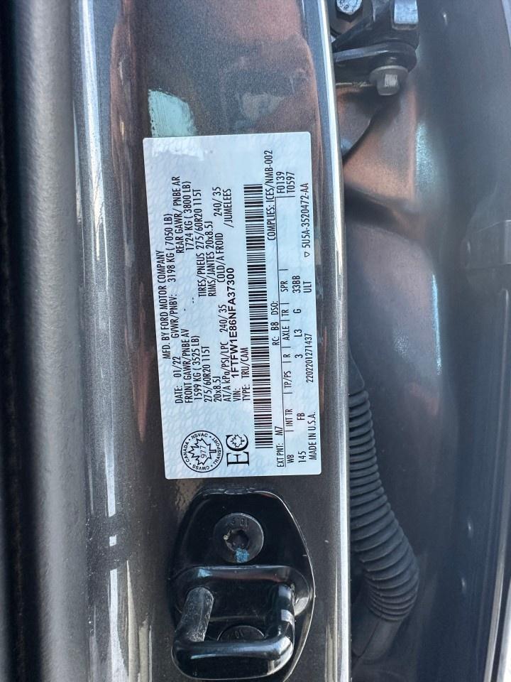 2022 Ford F-150 XLT 4WD SuperCrew 5.5' Box Photo