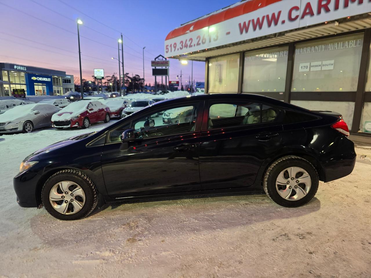 2013 Honda Civic LX AUTO NOT CVT! | LOW KMS | Great Service History! Photo